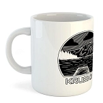 Kruskis 42611C401 Кружка Logo Lake 325ml  White
