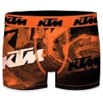 Ktm T688-1-L трусы-боксёры Оранжевый  Orange / Black L