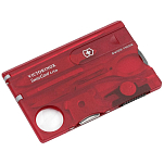 Victorinox 0.7300.T SwissCard Lite Мульти Инструмент Красный Red / Clear