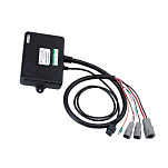 Lenco 15271-001 Two Piece Tactile Switch Kit With Pigtail For Dual Actuator Systems LED Indicator Черный Black
