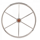 Рулевое колесо из нержавеющей стали / Ø: 600 мм