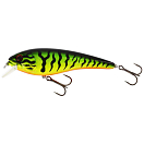 Купить Воблер для рыбалки Westin RawBite Crankbait P104-063-013 Crazy Firetiger 110мм 26гр погружение на 1-2,5м из ABS-пластика и углеродистой стали 7ft.ru в интернет магазине Семь Футов