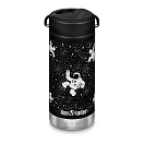 Купить Klean kanteen 1009469 Tk0.35L Изолированная Бутылка Черный Astronauts 7ft.ru в интернет магазине Семь Футов