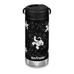 Klean kanteen 1009469 Tk0.35L Изолированная Бутылка Черный Astronauts