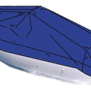 Boat cover for open boats 6300/6800, 46.170.11