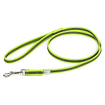 Julius k-9 218GM-NE-1.2 Прорезиненный поводок с ручкой 14 mm Желтый Neon 120 cm