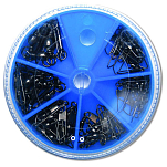 Zebco 6100003 Allround Вертлюги Черный  Blue