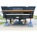 Brownell boat stands 302-MB3GBASE Оцинкованная подставка Серый Grey 25-38´´ 