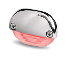 Купить Светодиодная лампа Hella Marine 8560 Easy Fit 2JA 998 560-251 12/24В 0,5Вт 45x31,5мм кабель 100мм IP67 из полированной нержавеющей стали AISI316 с красным светом 7ft.ru в интернет магазине Семь Футов