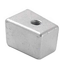 Купить Tecnoseal 2626422 Yamaha 25-60HP Цинковый кубический анод  Silver 35 x 23 mm  7ft.ru в интернет магазине Семь Футов