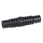 Клапан невозвратный Whale LV1218 под шланг Ø25/28мм из чёрного пластика