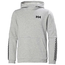 Купить Helly hansen 41629_949-12 Толстовка с капюшоном Active Grey Melang 40x30x15 11-12 Years 7ft.ru в интернет магазине Семь Футов
