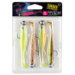 Fox rage NMC050 Slick Shad Мягкая приманка 110 mm 10g Золотистый Multicolor UV