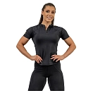 Купить Nebbia 831-40-10-xs Базовый слой с коротким рукавом Zipper Intense Ultimate Gold Compression Black / Gold 30x25x3 7ft.ru в интернет магазине Семь Футов