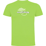 Kruskis CA65500328K038 Футболка с коротким рукавом Carpfishing Зеленый Light Green L