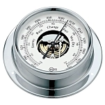 Barigo 003859 Барометр Regatta 100 нержавеющая сталь Silver 120 x 40 mm