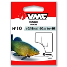 Купить VMC AVM340141 крючок с бородкой Tench 9335 60 cm  Nickel 8 7ft.ru в интернет магазине Семь Футов