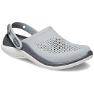 Купить Crocs 206708-0dt-m11 Деревянные башмаки Literide 360 Light Grey / Slate Grey 35x25x15 EU 45 7ft.ru в интернет магазине Семь Футов