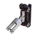 Rutgerson marine rs1530-19-03 Рельсовая тележка с поворотной платформой 19 mm Black / Grey 20x12x10