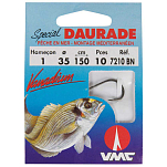 Ragot 870411021 Bream Curve 7210BN Связанные Крючки 1.5 m 0.280 mm Черный 4 