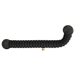 Kolpo 0901076 Top Arm Изогнутая подставка для удилища Black 20 cm