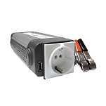 Инвертор Uniteck UNIPOWER 350.24Q 1047 350Вт 24В/230В-50Гц черный/белый корпус