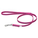 Julius k-9 218GM-PN-S2 Прорезиненный поводок с ручкой 14 mm Розовый Pink 200 cm
