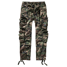 Купить Brandit 1016-10-XL Брюки Pure Slim Зеленый  Woodland XL 7ft.ru в интернет магазине Семь Футов