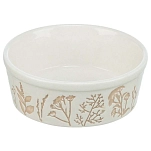 Trixie 25087 миска 700ml  White / Taupe