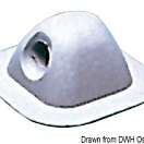 Fairlead 96x96 mm grey RAL 7035, 66.070.44