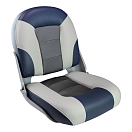 Кресло SKIPPER PREMIUM с высокой спинкой, синий/серый/темно-серый Springfield 1061069