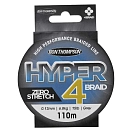 Купить Ron thompson 62120 Плетёная леска Hyper 4 300 m Черный Yellow 0.320 mm 7ft.ru в интернет магазине Семь Футов