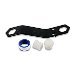 Camco 17-11633 Комплект сливных пробок для водонагревателя Black / White