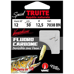 Ragot AWQ340083 Special Natural Bait 7038BN Связанные Крючки 0.5 m 0.125 mm Серебристый 18 