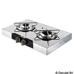 Two-burner external hob unit 1900 + 1000 W Osculati 50.103.47