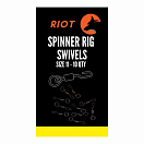 Купить Riot RTSRS11 Spinner Защелкивающийся шарнир Black 11 7ft.ru в интернет магазине Семь Футов