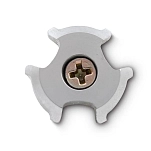 Simms 10698-000-00 Клипсы для велосипеда Alumibite 10 Единицы Silver 15x10x10