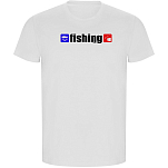 Kruskis CA66900401K029 Футболка с коротким рукавом Fishing ECO Белая White XL