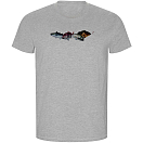 Купить Kruskis CA66900358K034 Футболка с коротким рукавом Fishing Fever ECO Серый Heather Grey L 7ft.ru в интернет магазине Семь Футов