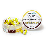 Promix PMDMW10S Duo Method 18g Сладкие вафтеры  Yellow / White / Brown 10 mm
