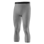 Loeffler 27156-795-54 3/4 базовые штаны Transtex Merino  Grey Melange 54