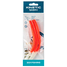 Купить Kinetic F132-244-049 Sabiki Makk 6/0 Угри 150 Mm Оранжевый White Pearl Glitter 7ft.ru в интернет магазине Семь Футов