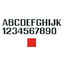 Купить International letterfix 5959018B B Наклейки с буквами Красный Red 100 mm  7ft.ru в интернет магазине Семь Футов