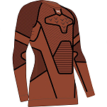 X-BIONIC XM-YTB2W24M-R290-S Базовый слой с длинным рукавом Symbio Merino Clay S