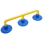 Seachoice 50-37484 Очиститель ручек корпуса Желтый Yellow / Blue 4 x 17 1/2´´ 