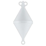 Can-sb MR159130 Биконический причальный буй White 32 x 80 cm