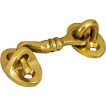Sea-dog line 354-2220661 Brass Декоративный дверной крючок Золотистый 7 cm 