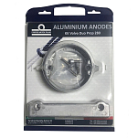 Tecnoseal 2640134 Volvo 280 Dual Prop Алюминиевый анод Серебристый Silver