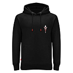 Kumu 007540-00002-00700-00 Толстовка с капюшоном Tall Tales Black 4XL