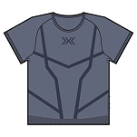 X-BIONIC XC-RTSHS25M-A131-L Базовый слой с коротким рукавом Xceed Run Голубой Slate Blue / Marine L